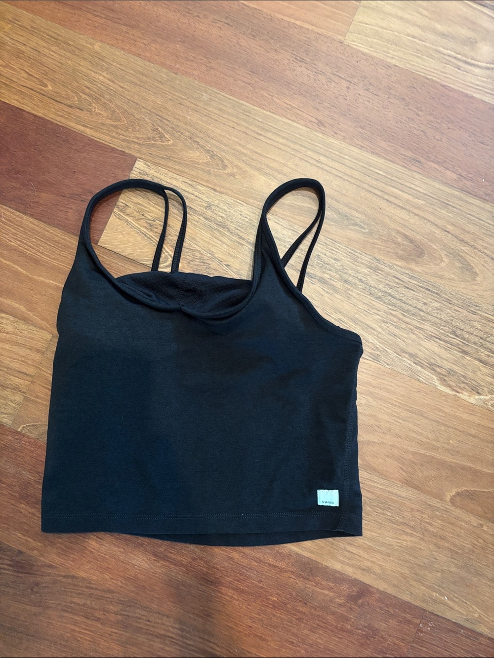 Vuori Double-Strap Cami Crop Top tank